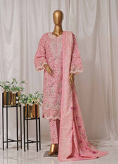 WKE-067 M-3 Piece Khaddar Embroidered Stitched Suit