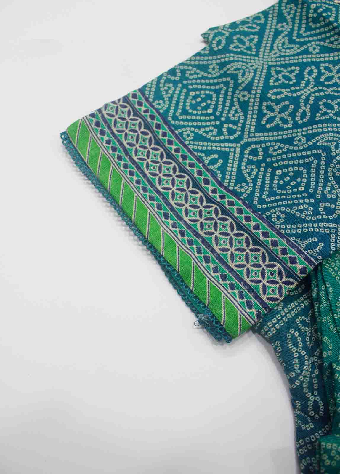 Bin Saeed Fabric - WKE-080- 3 Piece Khaddar Emboidered Stitched Suit