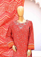 WKE-083-3 Piece Khaddar Embroidered collection