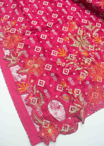 Bin Saeed Fabric - WKE-087-3 Piece Khaddar Embroidered Suit