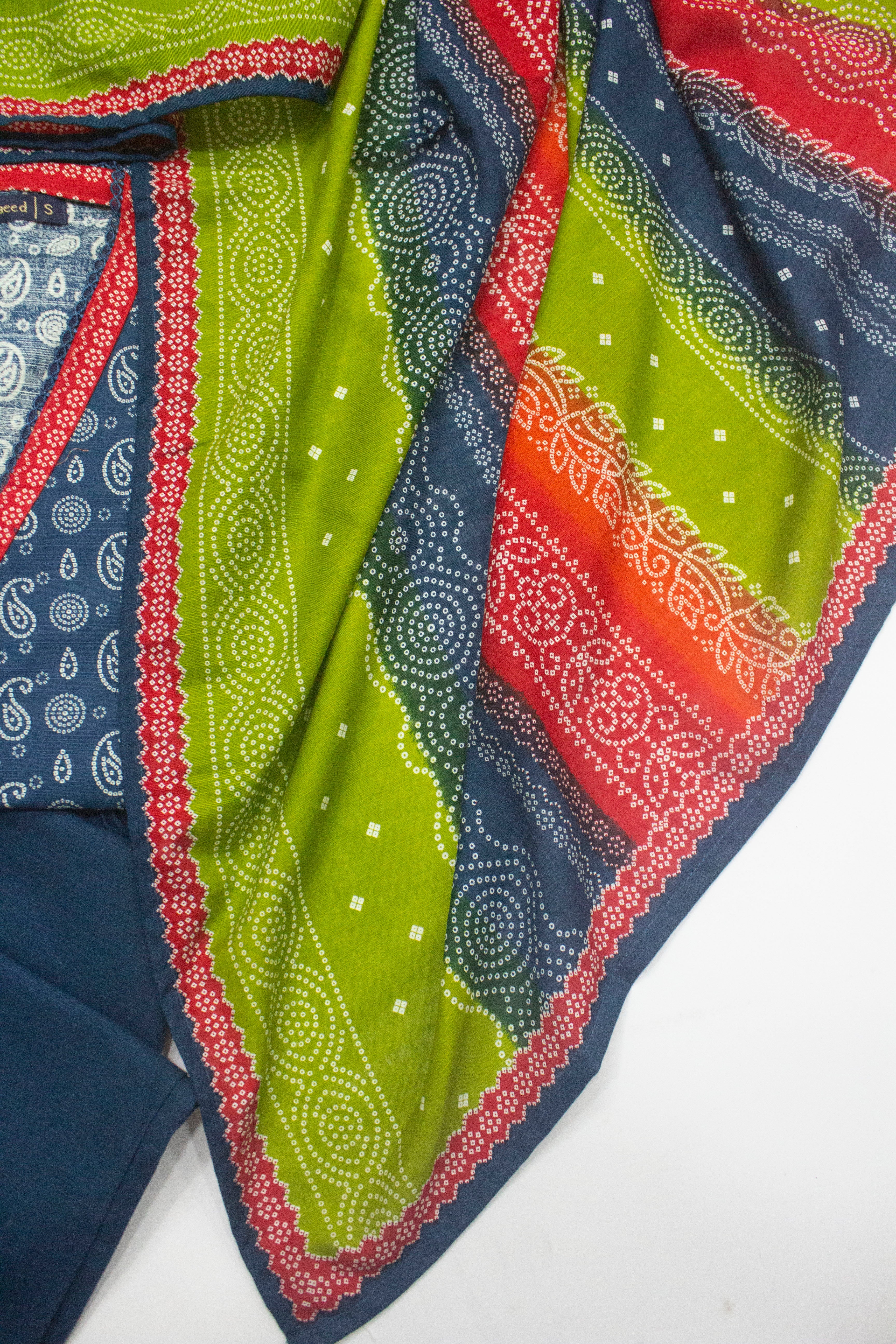 Bin Saeed Fabric - WKF-006-3 Piece Khaddar Printed Suit