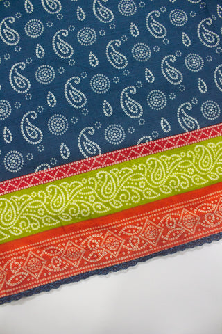 Bin Saeed Fabric - WKF-006-3 Piece Khaddar Printed Suit