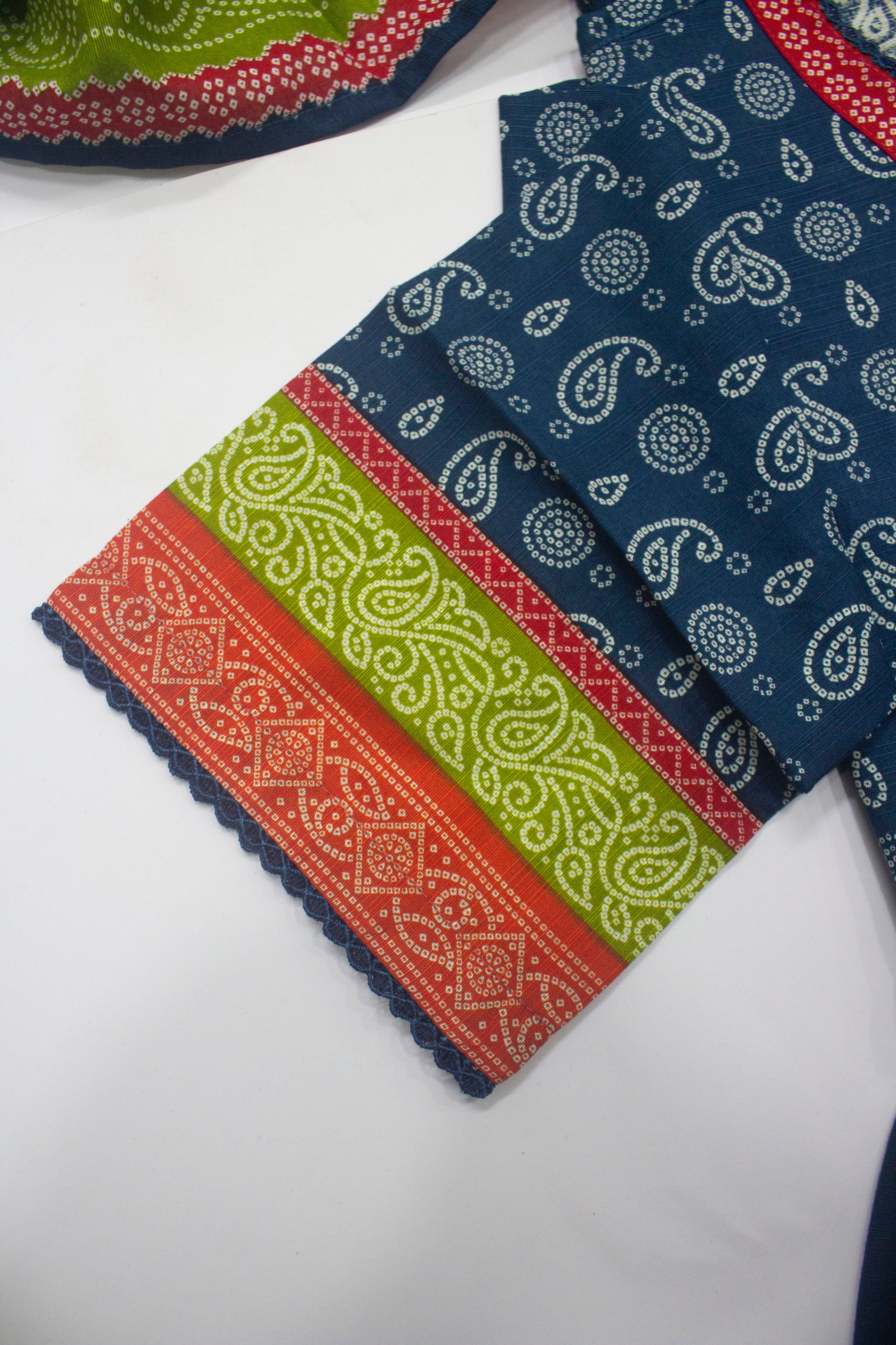 Bin Saeed Fabric - WKF-006-3 Piece Khaddar Printed Suit