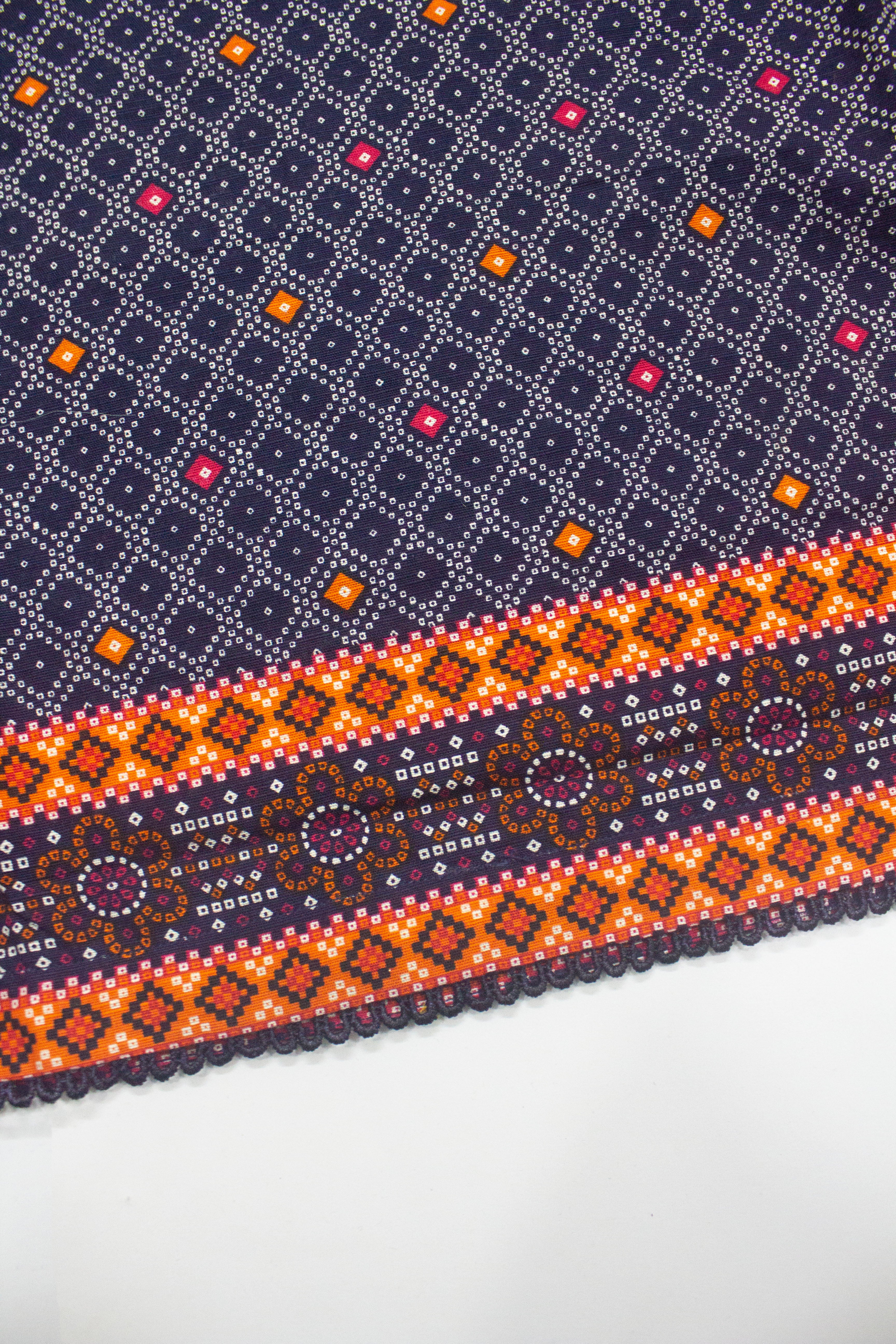 Bin Saeed Fabric - WKF-009-3 Piece Khaddar Printed Suit