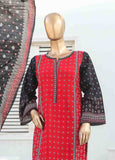WKF-013-3 Piece Khaddar Printed