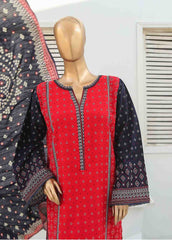 WKF-015-3 Piece Khaddar Printed