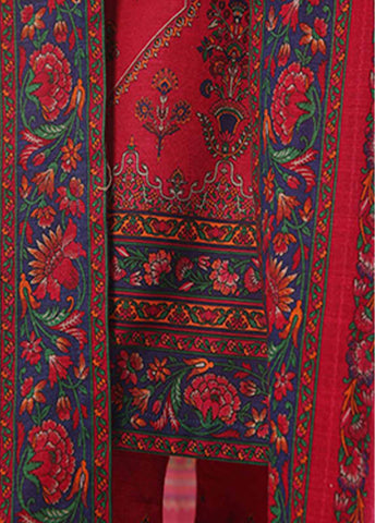 Bin Saeed Fabric - WKJ-0127- 2 Piece Printed Stitched Coat Style Co-ords