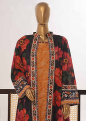 WKJ-0132- 2 Piece Printed Stitched Coat Style Co-ords