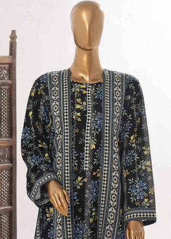 Bin Saeed Fabric - WKJ-098- 2 Piece Printed Stitched Coat Style Co-ords
