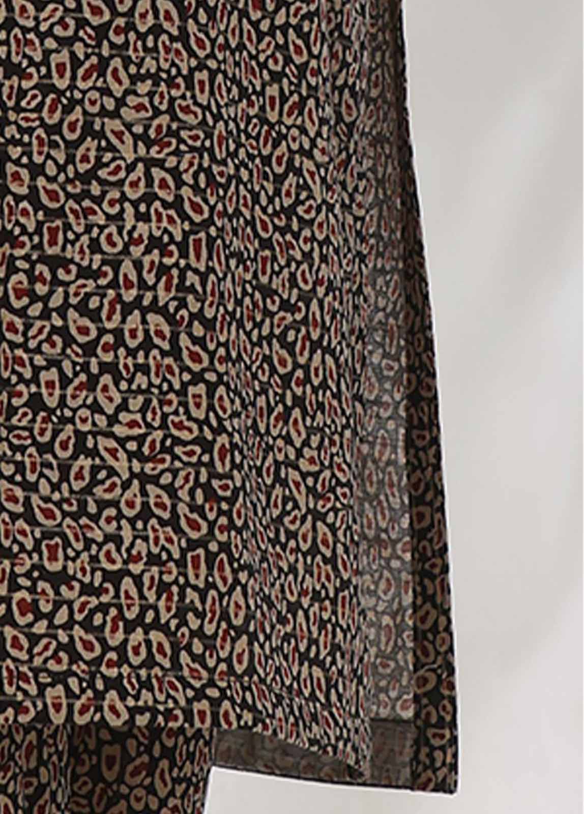 Bin Saeed Fabric - WKJT-0102- 2 Piece Printed Stitched Coat Style Co-ords