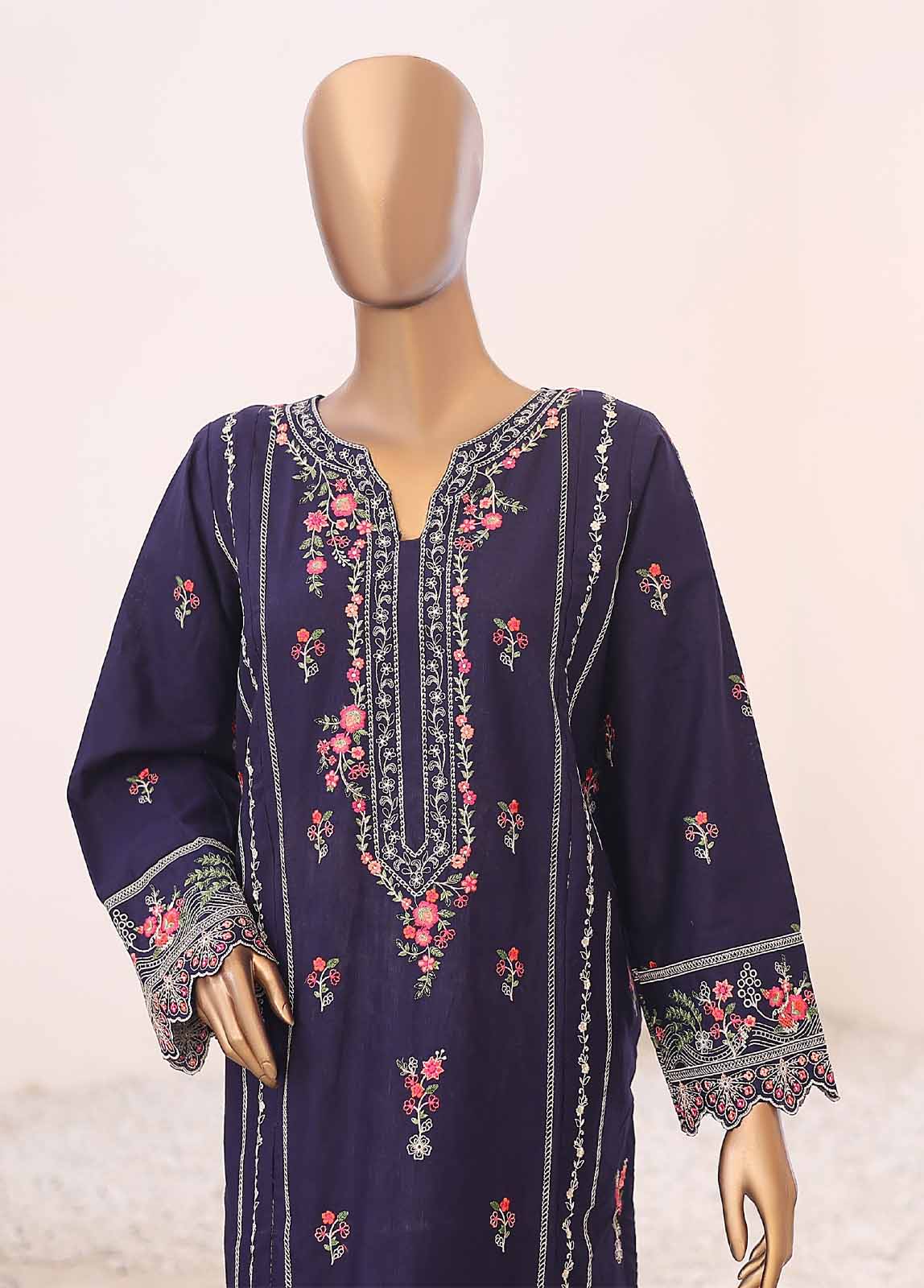 WKK-007 C- 2 Piece Embroidered Stitched Co-ords