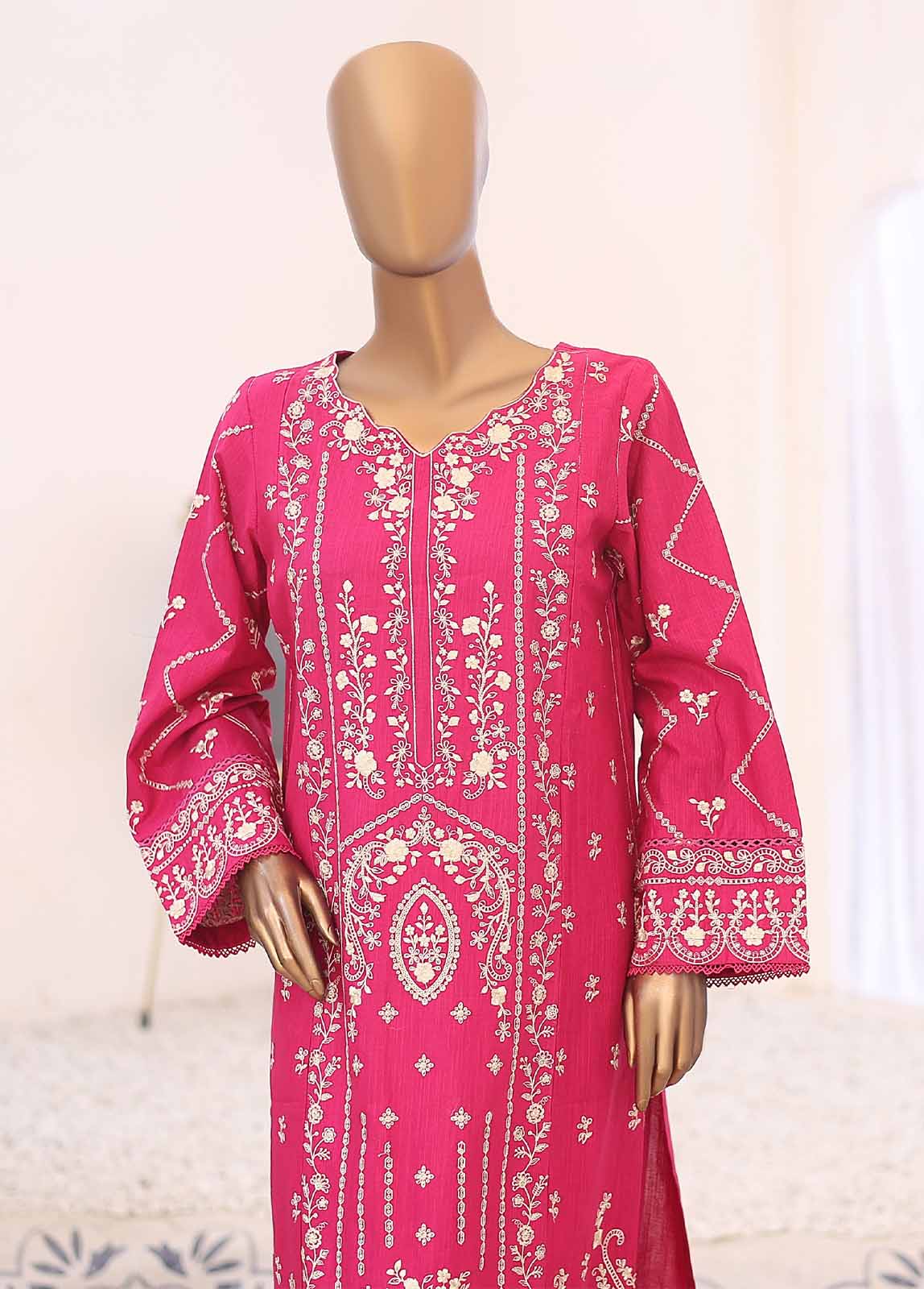 WKK-008 B- 2 Piece Embroidered Stitched Co-ords