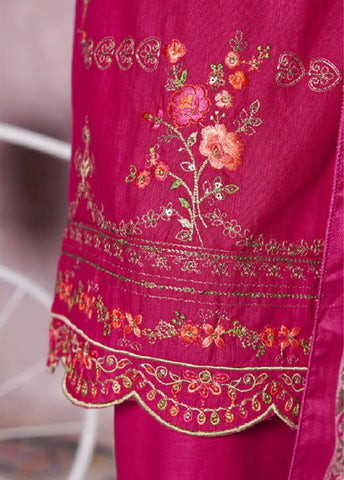 WKK-008 C-EMB- 3 Piece Khaddar Emboidered Stitched Suit