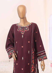 WKK-012 B- 2 Piece Embroidered Stitched Co-ords