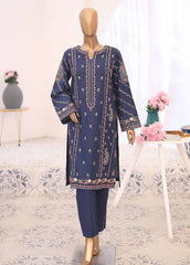 WKK-015 B- 2 Piece Embroidered Stitched Co-ords