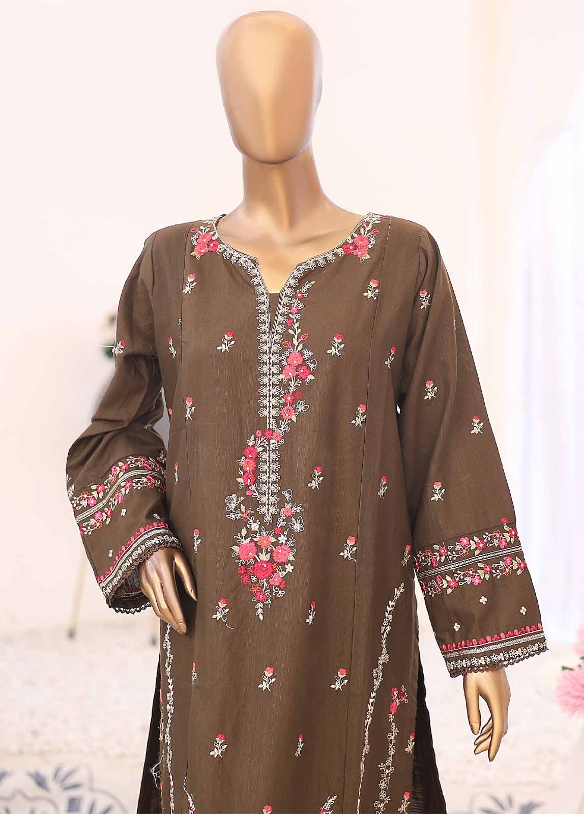 WKK-020 C- 2 Piece Embroidered Stitched Co-ords