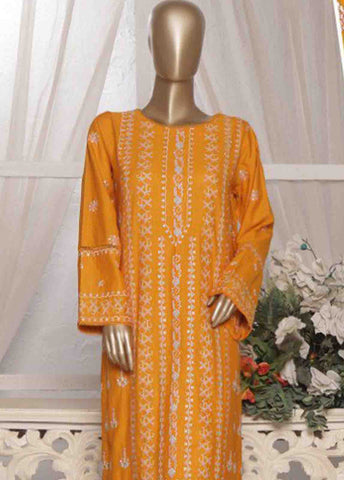 Bin Saeed Fabric - WKKE-001- 2 Piece Embroidered Khaddar Stitched Co Ords