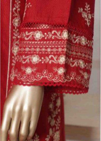 Bin Saeed Fabric - WKKE-002 C- 2 Piece Embroidered Khaddar Stitched Co Ords