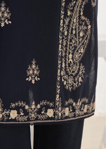 Bin Saeed Fabric - WKKE-004 A-3 Piece Khaddar Embroidered Stitched Suit