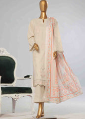 WKKE-005 B -3 Piece Khaddar Embroidered Stitched Suit