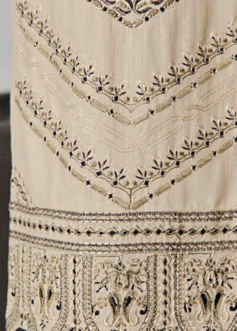 Bin Saeed Fabric - WKKE-005 A -3 Piece Khaddar Embroidered Stitched Suit