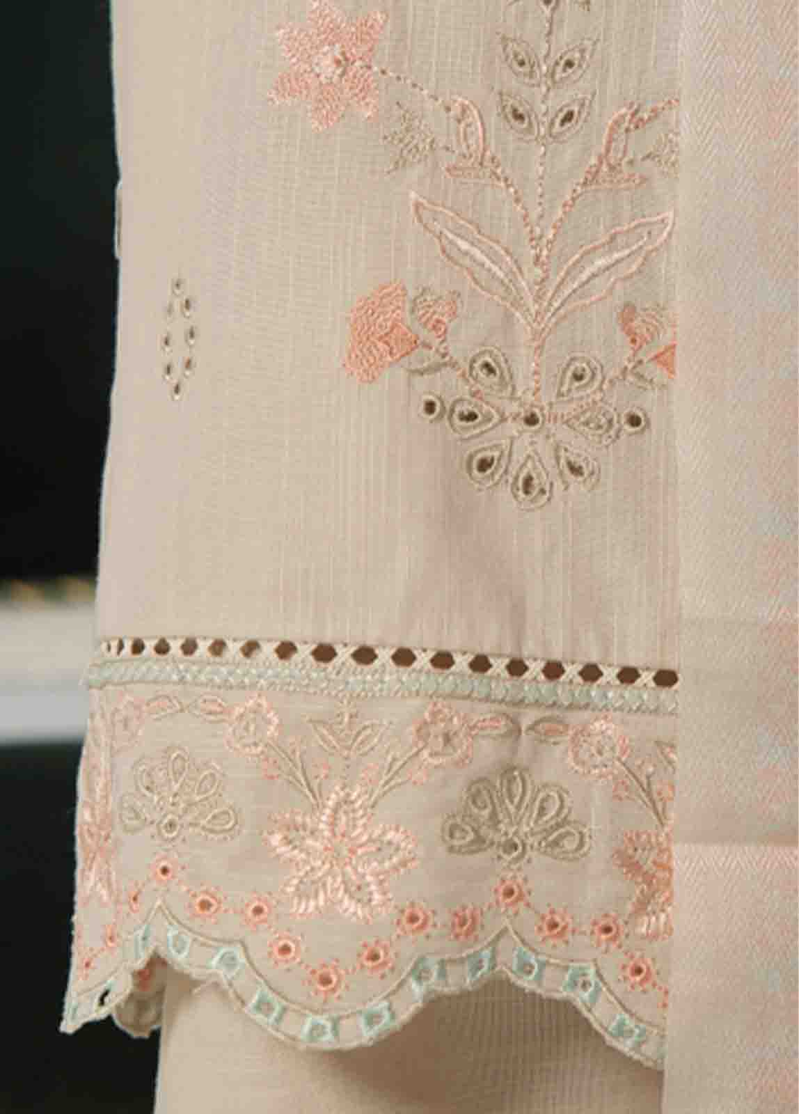 Bin Saeed Fabric - WKKE-005 B -3 Piece Khaddar Embroidered Stitched Suit