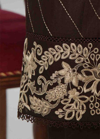 Bin Saeed Fabric - WKKE-010 B -3 Piece Khaddar Embroidered Stitched Suit