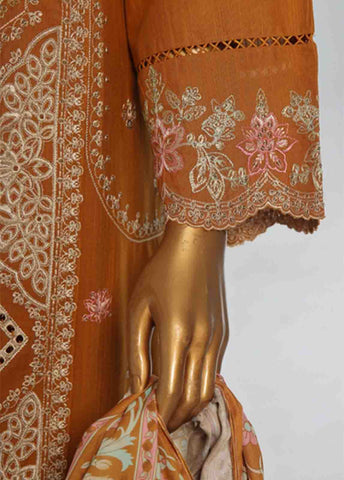 Bin Saeed Fabric - WKKE-013 A -3 Piece Khaddar Embroidered Stitched Suit