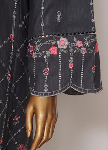 Bin Saeed Fabric - WKKE-018 B-3 Piece Khaddar Embroidered Stitched Suit