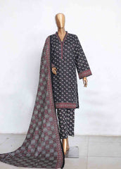 WKP-004 -3 Piece Khaddar Printed Suit