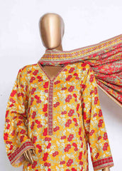 WKP-006 -3 Piece Khaddar Printed Suit