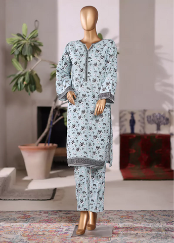 WKP-2586-2- 2 Piece Khaddar Printed Stitched Suit