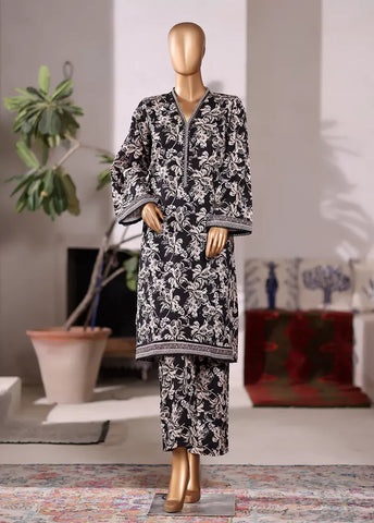 WKP-2589-2- 2 Piece Khaddar Printed Stitched Suit