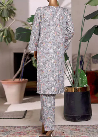 WKP-2590-2- 2 Piece Khaddar Printed Stitched Suit