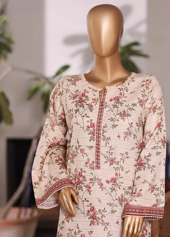 WKP-2593- 2 Piece Khaddar Printed Stitched Suit