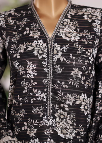 WKP-2595-2- 2 Piece Khaddar Printed Stitched Suit