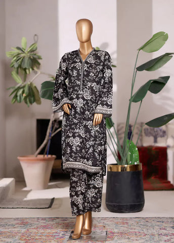 WKP-2595-2- 2 Piece Khaddar Printed Stitched Suit