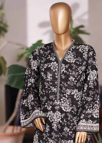 WKP-2595-2- 2 Piece Khaddar Printed Stitched Suit