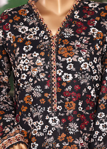 WKP-2597-2- 2 Piece Khaddar Printed Stitched Suit