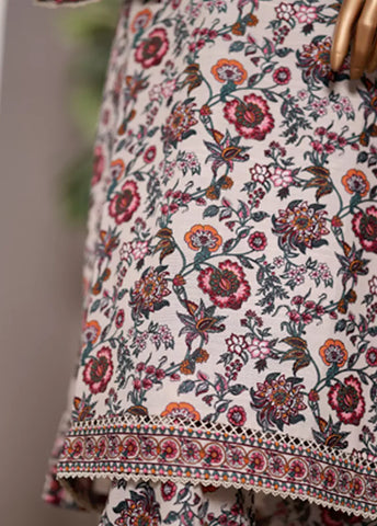 WKP-2598-2- 2 Piece Khaddar Printed Stitched Suit