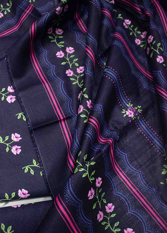 Bin Saeed Fabric - WKU-0111-3 Piece Khaddar Printed UnStitched Suit