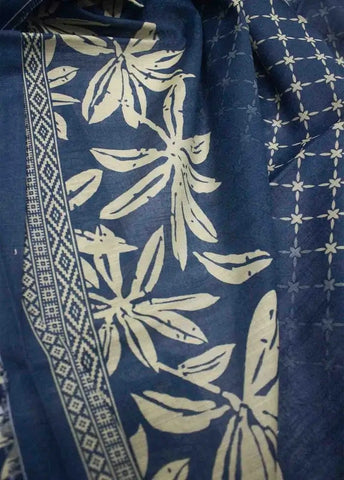 Bin Saeed Fabric - WKU-0211- 3 Piece Khaddar Printed UnStitched Suit