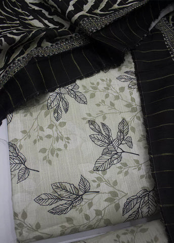 WKU-0250- 3 Piece Khaddar Printed UnStitched Suit