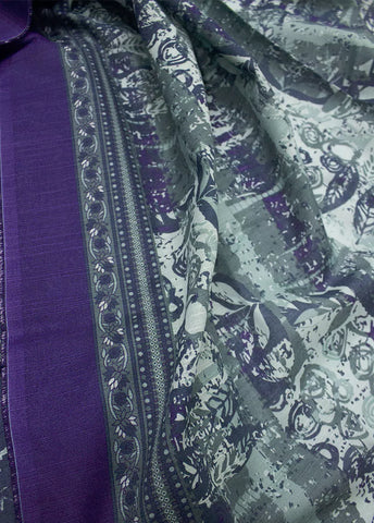 WKU-0256- 3 Piece Khaddar Printed UnStitched Suit