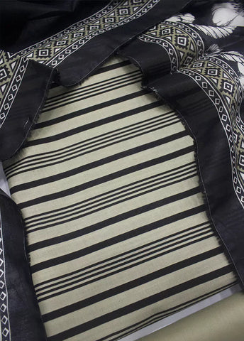 WKU-0258 - 3 Piece Khaddar Printed UnStitched Suit