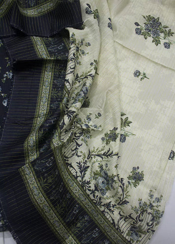 WKU-0267- 3 Piece Khaddar Printed UnStitched Suit