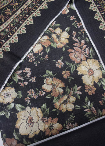 WKU-0269- 3 Piece Khaddar Printed UnStitched Suit