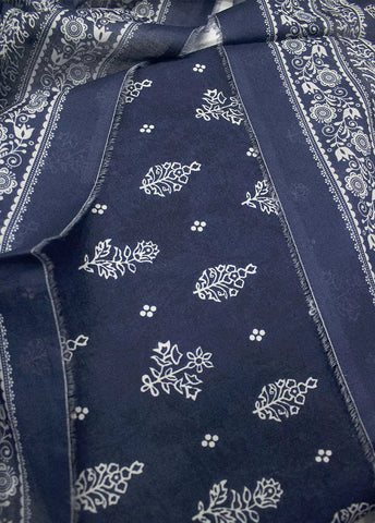 WKU-0275- 3 Piece Khaddar Printed UnStitched Suit