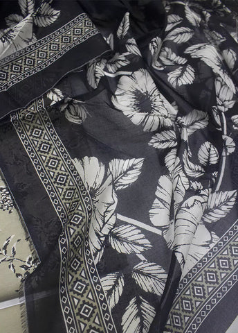 WKU-0281- 3 Piece Khaddar Printed UnStitched Suit