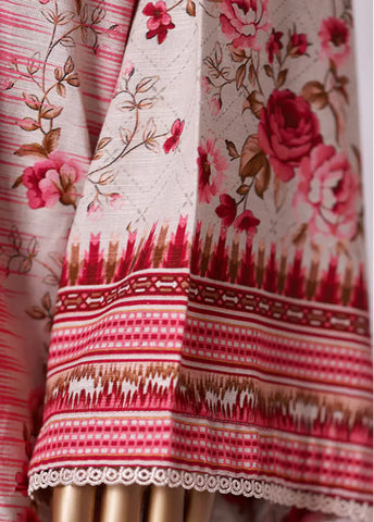 WKZC-2589- 3 Piece Khaddar Printed Stitched Suit